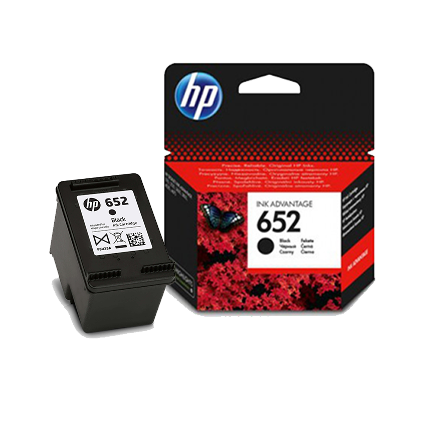 HP 652 Original Ink Advantage Cartridge F6V2 / Black
