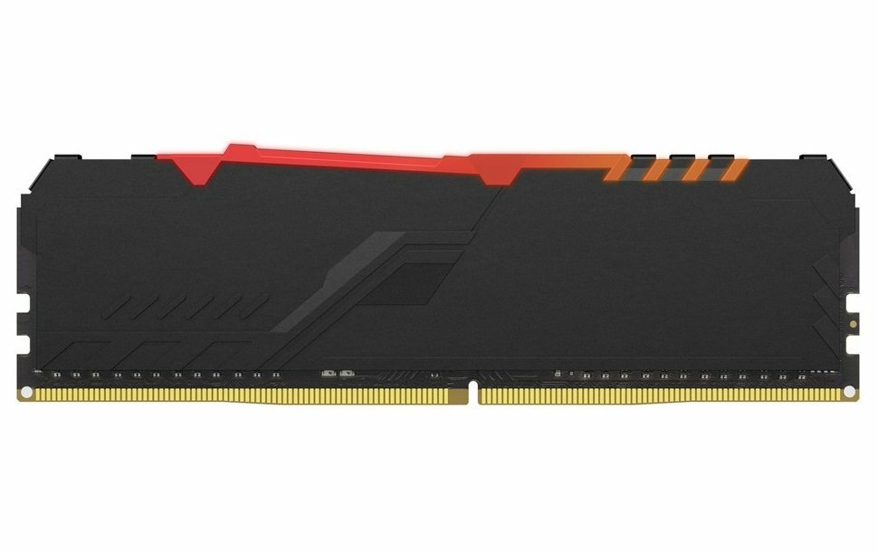 RAM Kingston HyperX FURY RGB HX434C16FB3A/8 / 8GB / DDR4 / 3466 / PC27700 / CL16 / 1.35V / Black