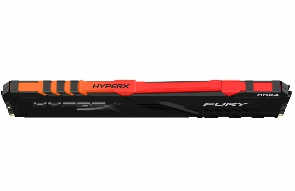 RAM Kingston HyperX FURY RGB HX434C16FB3A/8 / 8GB / DDR4 / 3466 / PC27700 / CL16 / 1.35V / Black