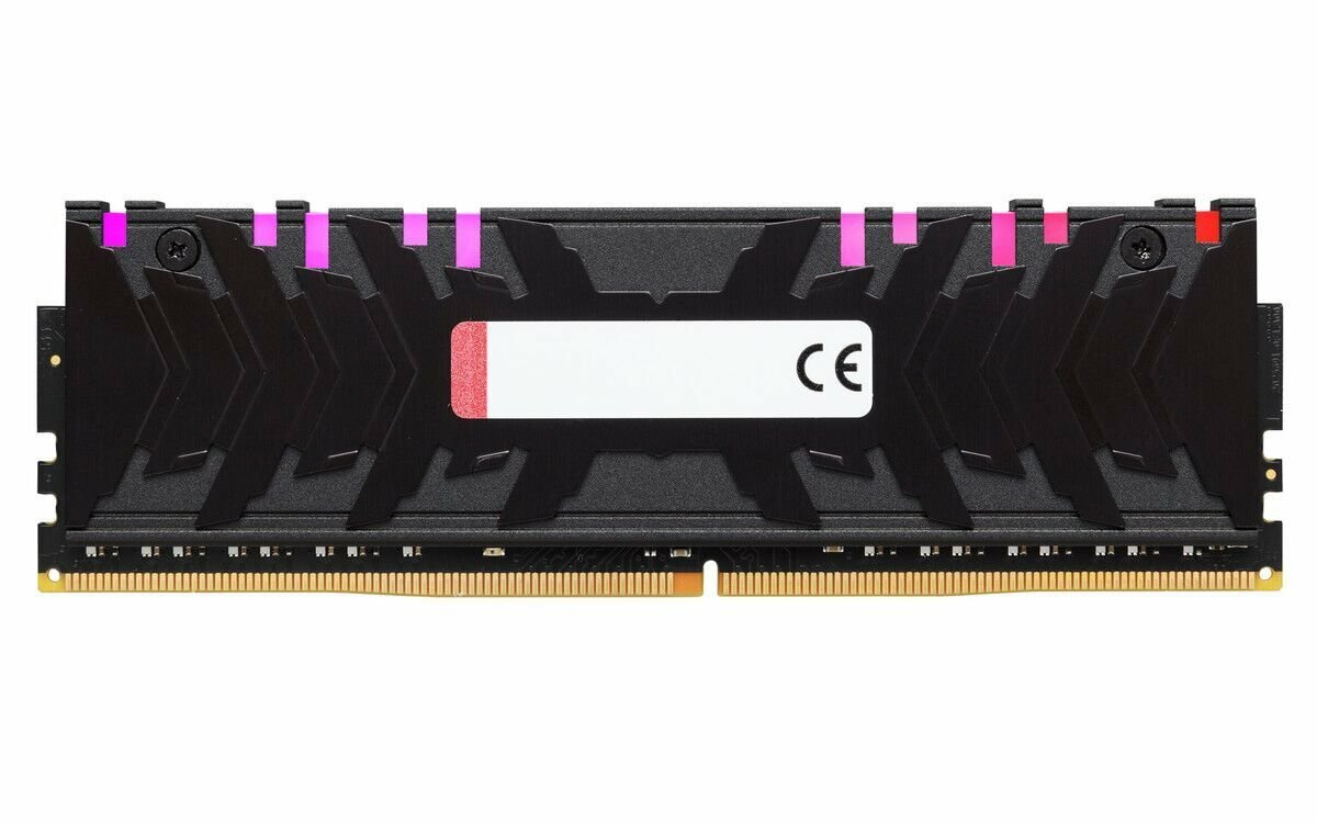 Kingston HyperX Predator RGB HX432C16PB3A/8 / 8Gb / DDR4 / 3200 / CL16 / 1.35V / Black
