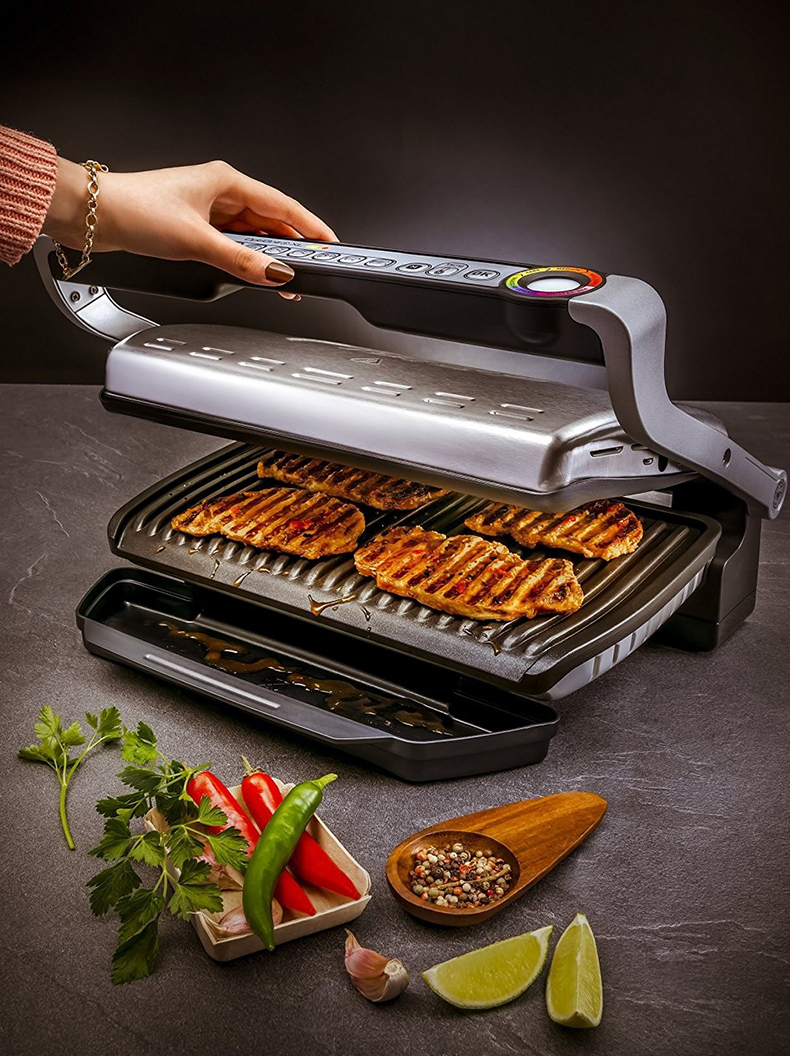 TEFAL GC722D34 OPTIGRILL Silver