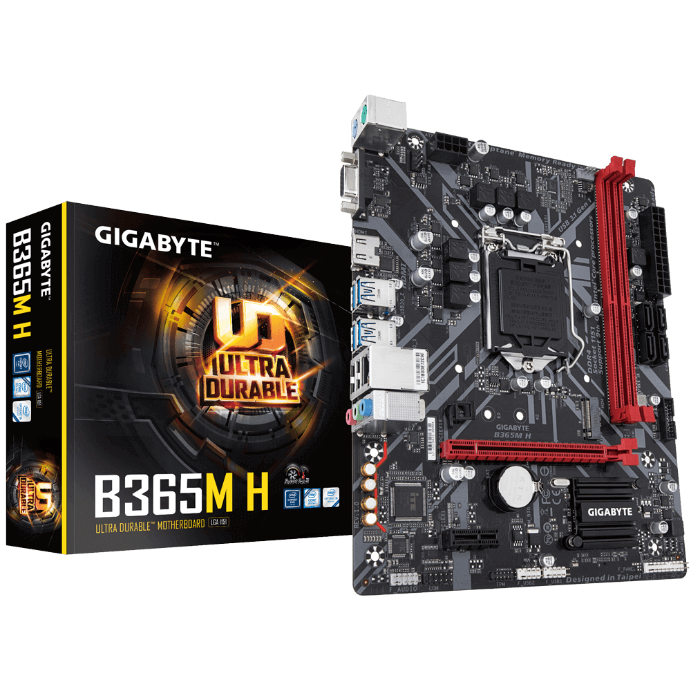 MB GIGABYTE B365M H / S1151 / Intel B365 / DDR4 / mATX