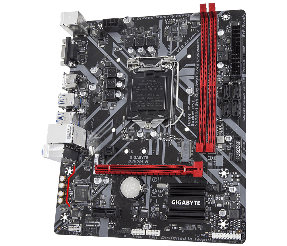 MB GIGABYTE B365M H / S1151 / Intel B365 / DDR4 / mATX