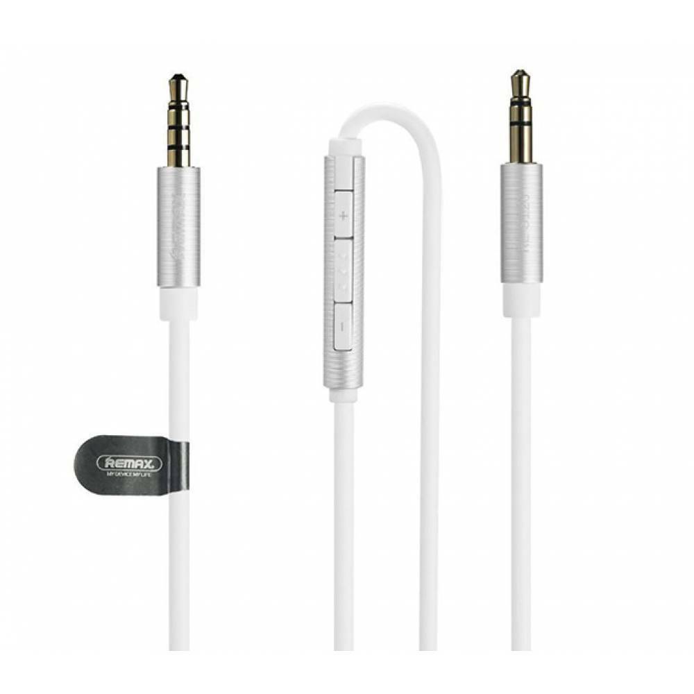 Remax S120 AUX smart cable / White