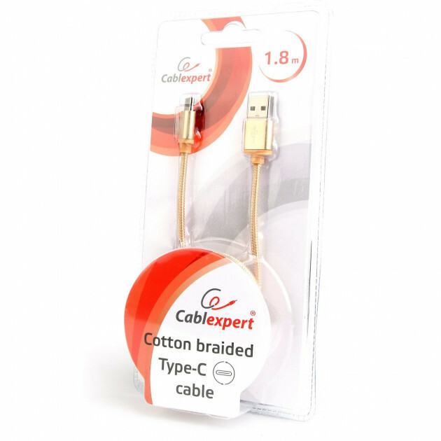 Cablexpert CCB-mUSB2B-AMCM-6 / Gold