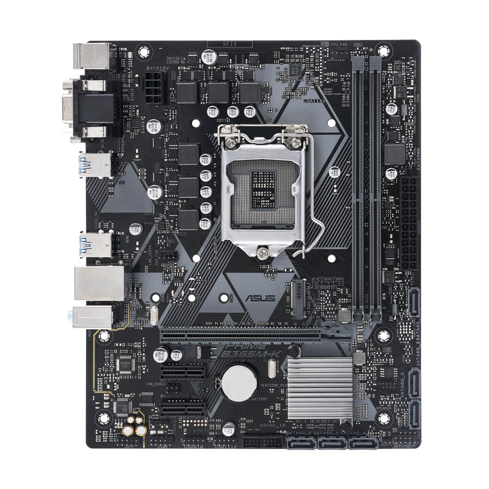 ASUS PRIME B365M-K mATX / Socket 1151 / Intel B365 / Dual 2xDDR4-2666