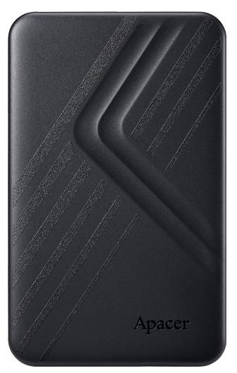 Apacer AC236 1.0TB Ultra-Slim Portable Hard Drive AP1TBAC236 / Black