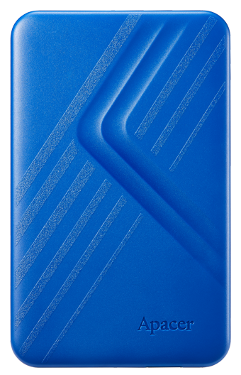 Apacer AC236 1.0TB Ultra-Slim Portable Hard Drive AP1TBAC236 / Blue