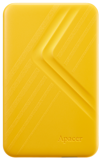 Apacer AC236 1.0TB Ultra-Slim Portable Hard Drive AP1TBAC236 / Yellow