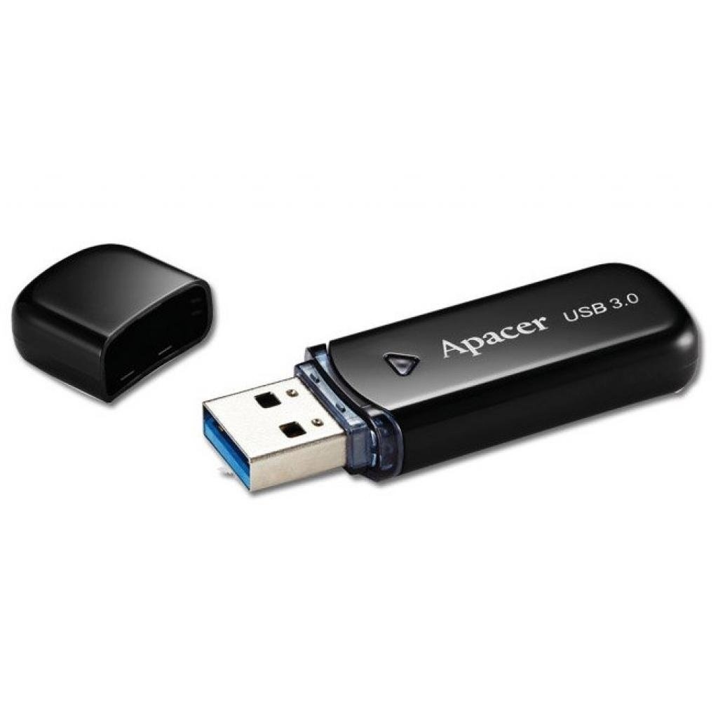 Apacer AH355 32GB USB3.1 Flash Drive AP32GAH355 / Black