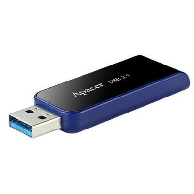 Apacer AH356 32GB USB3.1 Flash Drive AP32GAH356 / Black
