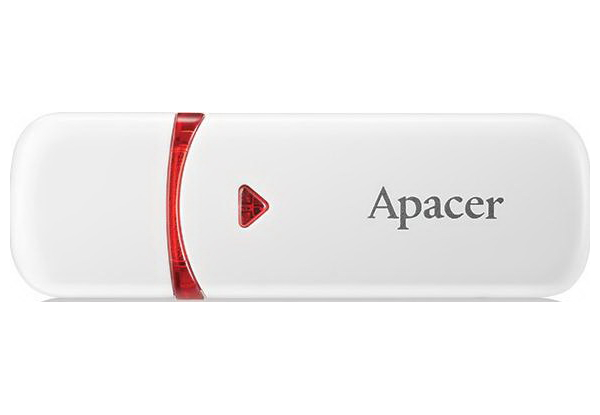 Apacer AH333 32GB USB2.0 Flash Drive AP32GAH333 / White