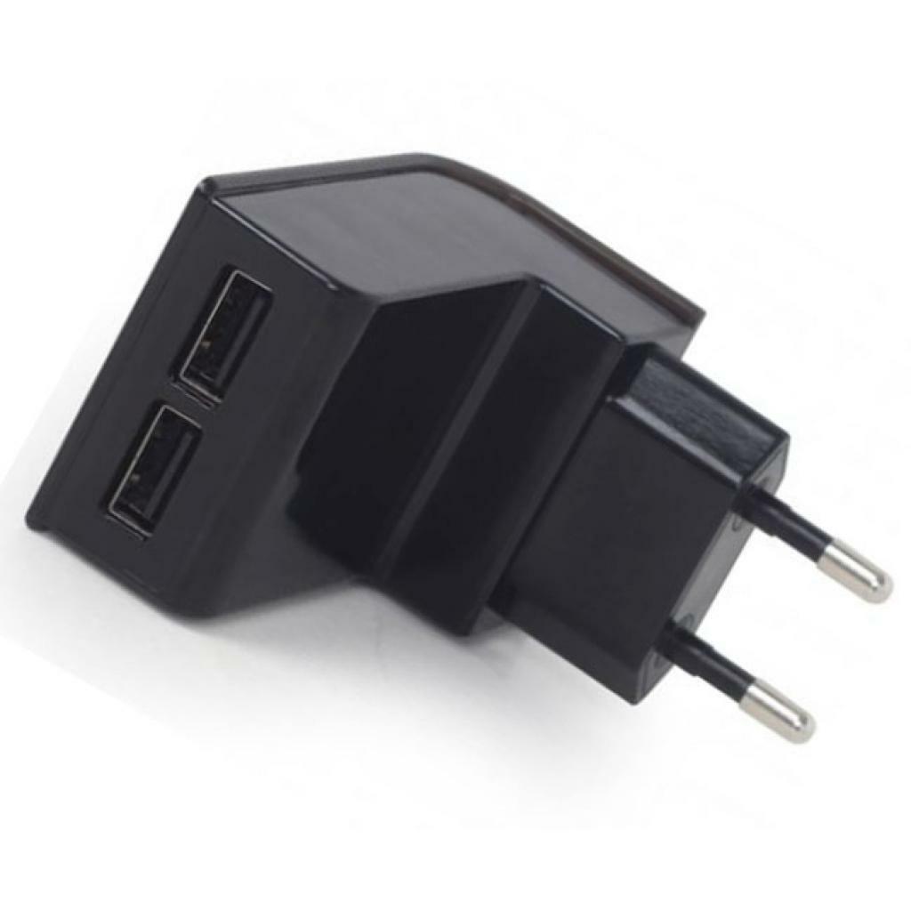 Gembird Energenie EG-U2C2A-02 Universal USB Charger / Black