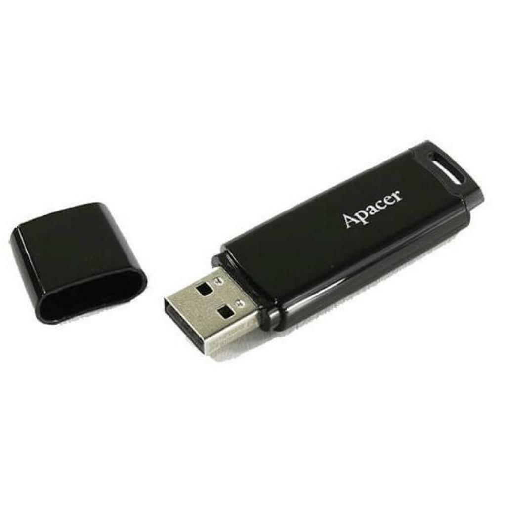Apacer AH33616GB USB2.0 Flash Drive AP16GAH336 / Black