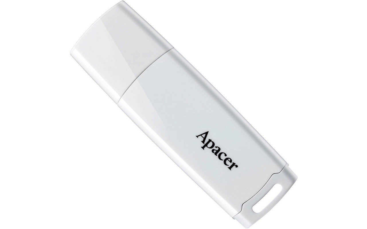 Apacer AH33616GB USB2.0 Flash Drive AP16GAH336 / White