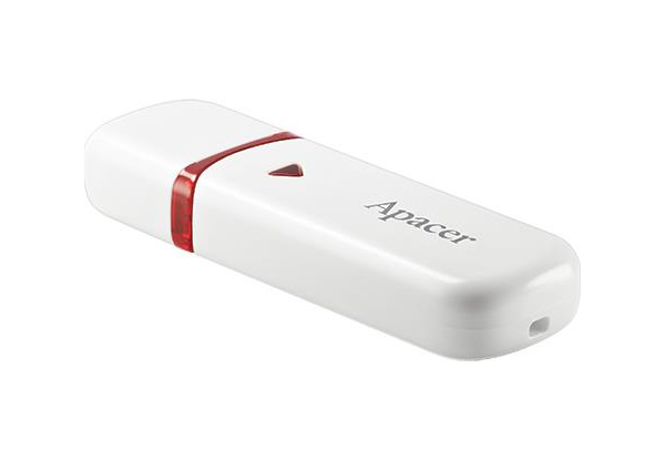 Apacer AH33316GB USB2.0 Flash Drive AP16GAH333 / White