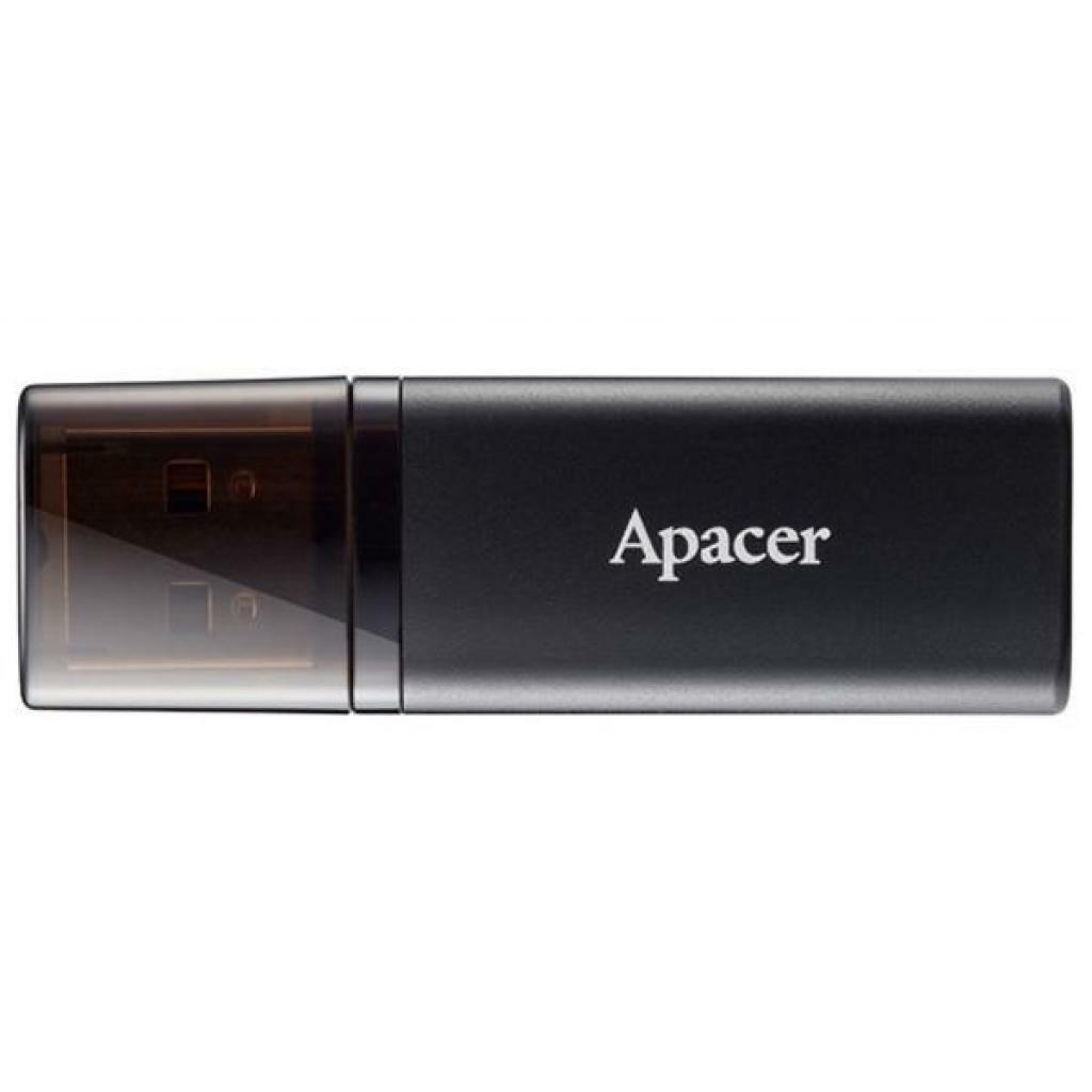 Apacer AH23B / 16GB /  USB2.0 Flash Drive AP16GAH23B / Black