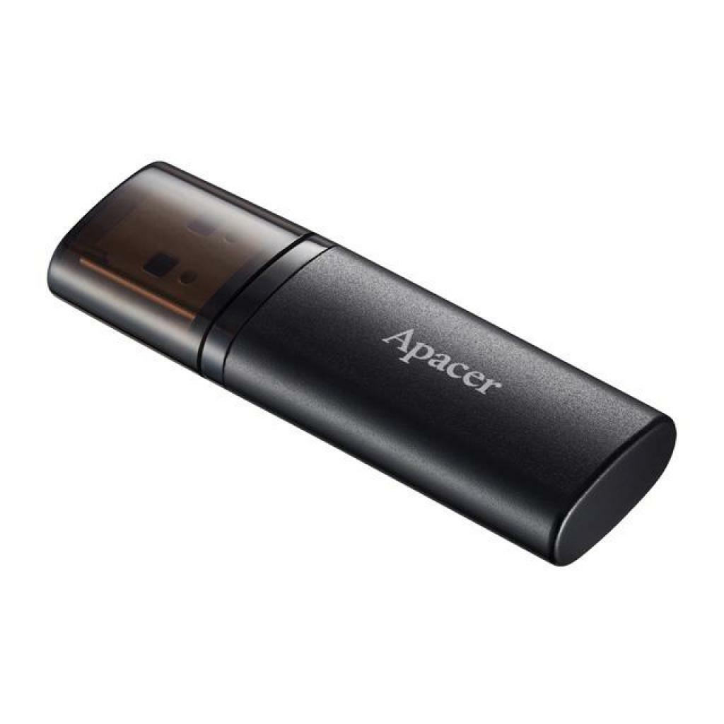 Apacer AH23B / 16GB /  USB2.0 Flash Drive AP16GAH23B / Black
