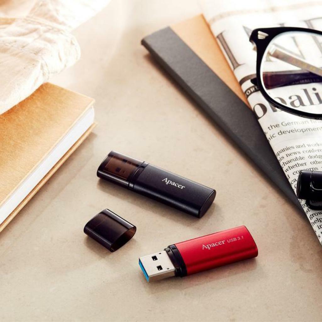 Apacer AH23B / 16GB /  USB2.0 Flash Drive AP16GAH23B / Black