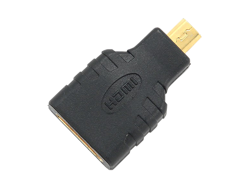 Gembird A-HDMI-FD Adapter HDMI female to Micro-HDMI male / Black