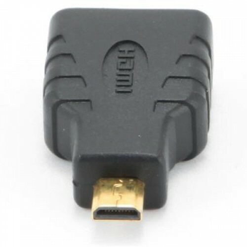 Gembird A-HDMI-FD Adapter HDMI female to Micro-HDMI male / Black