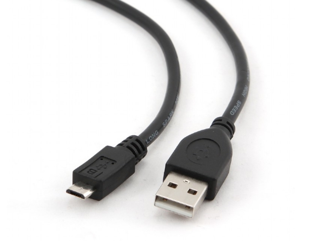 Cablexpert CCP-mUSB2-AMBM-10 Cable microUSB2.0 3m / Black