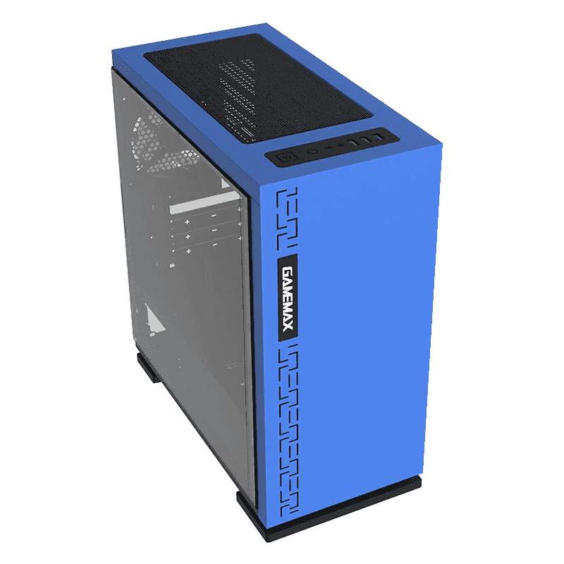 GameMax H605 Case mATX Blue