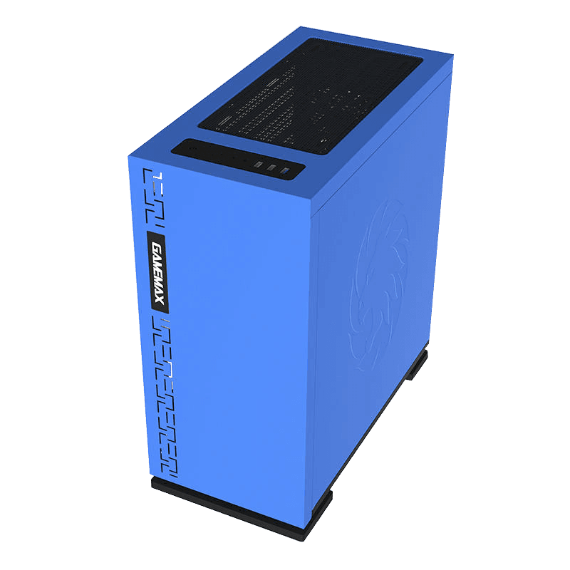 GameMax H605 Case mATX Blue
