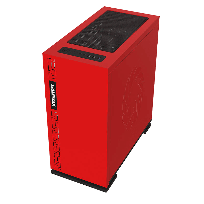 GameMax H605 Case mATX Red