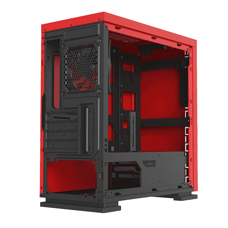 GameMax H605 Case mATX Red