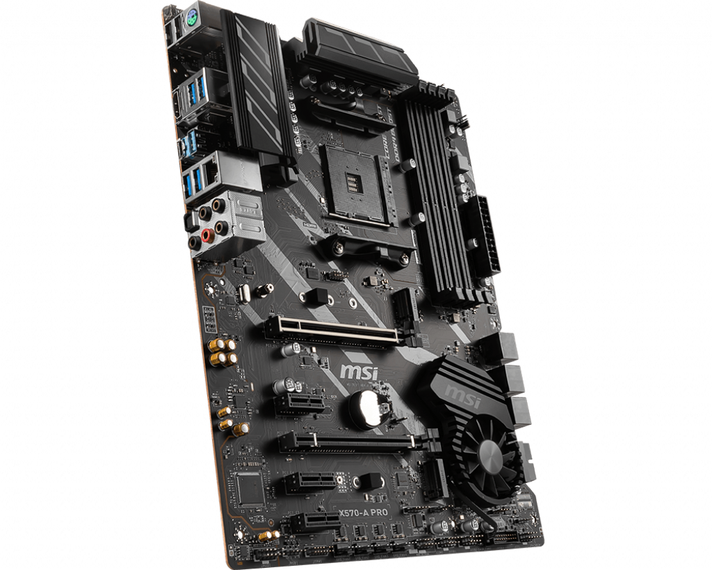 MSI X570-A PRO Socket AM4 AMD X570 Dual 4xDDR4-4400+ ATX