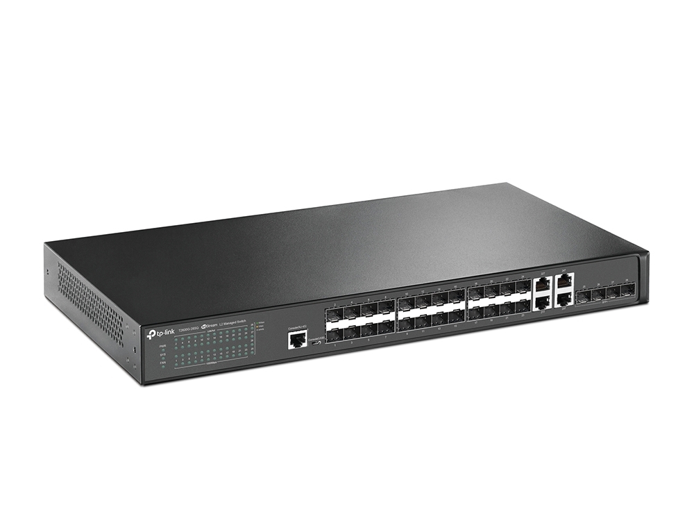 TP-LINK T2600G-28SQ 28-port Gigabit Switch / Black