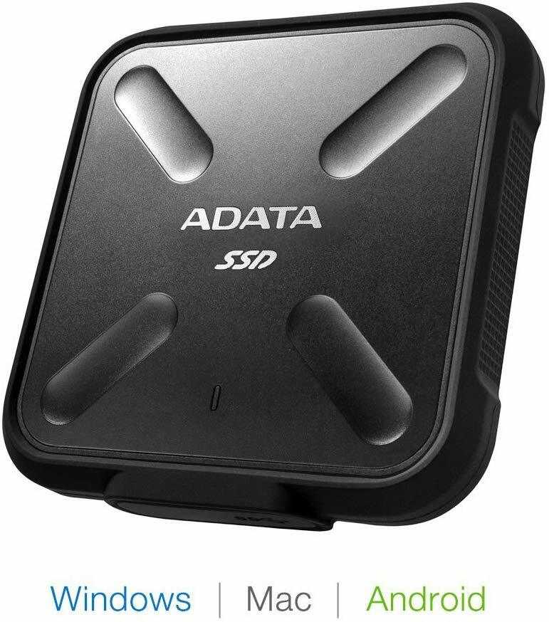 ADATA SD700 Portable SSD 512GB USB3.1/Type-C / Black