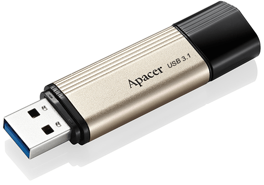 Apacer AH353 16GB USB3.1 Flash Drive AP16GAH353 / Gold