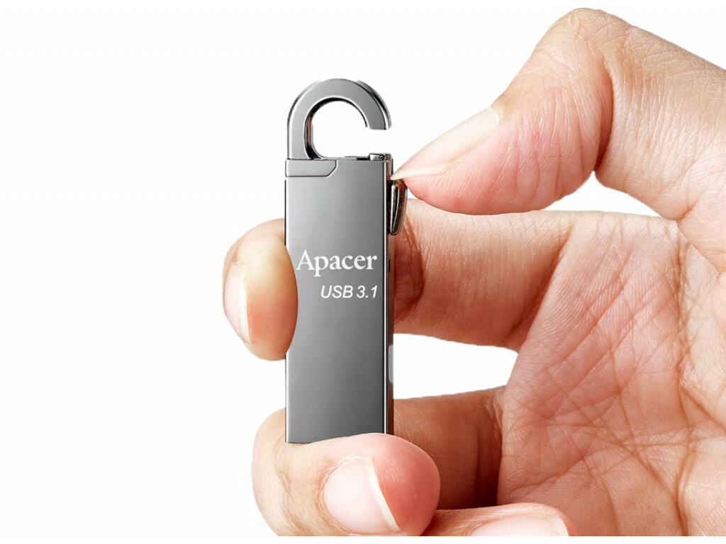 Apacer AH15A 16GB USB3.1 Flash Drive AP16GAH15AA-1 / Grey