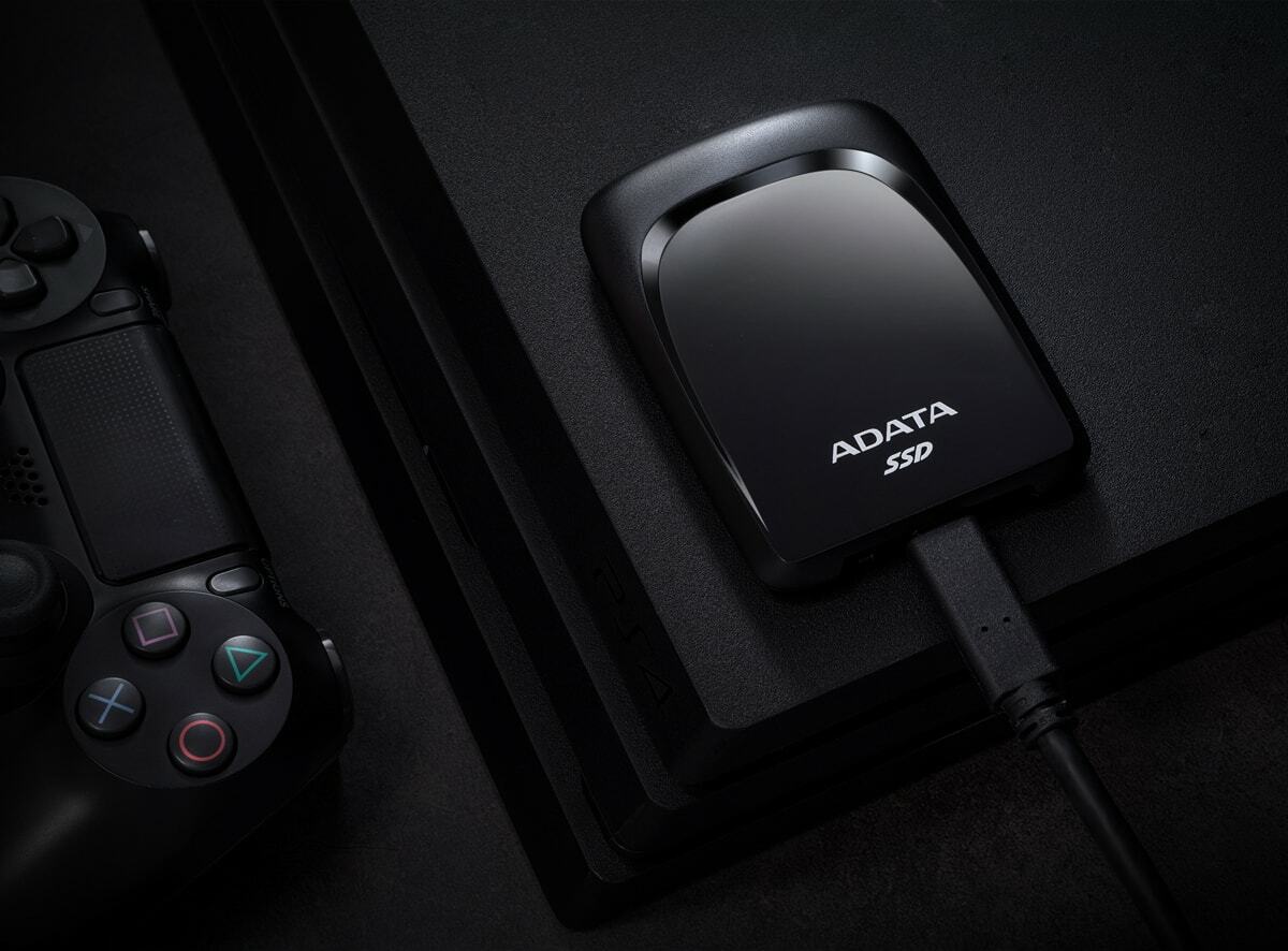ADATA SC680 Portable SSD 480GB USB3.1/Type-C Black