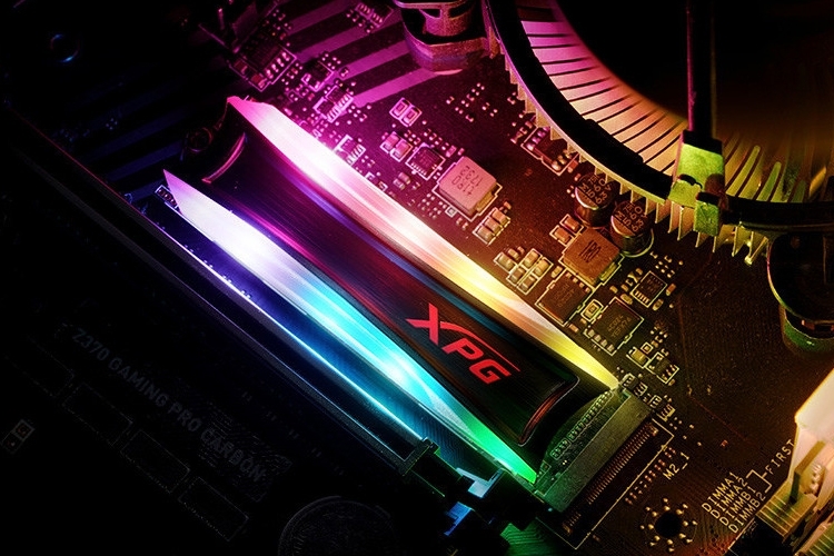 ADATA XPG GAMMIX S40G RGB M.2 NVMe SSD 256GB RGB