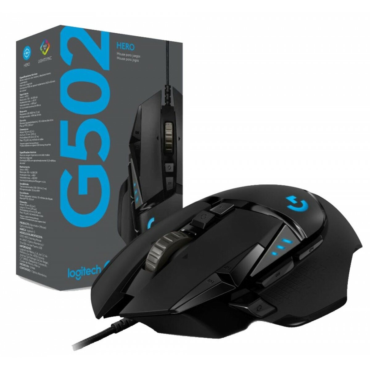 Logitech G502 Hero / 910-005470 / Black