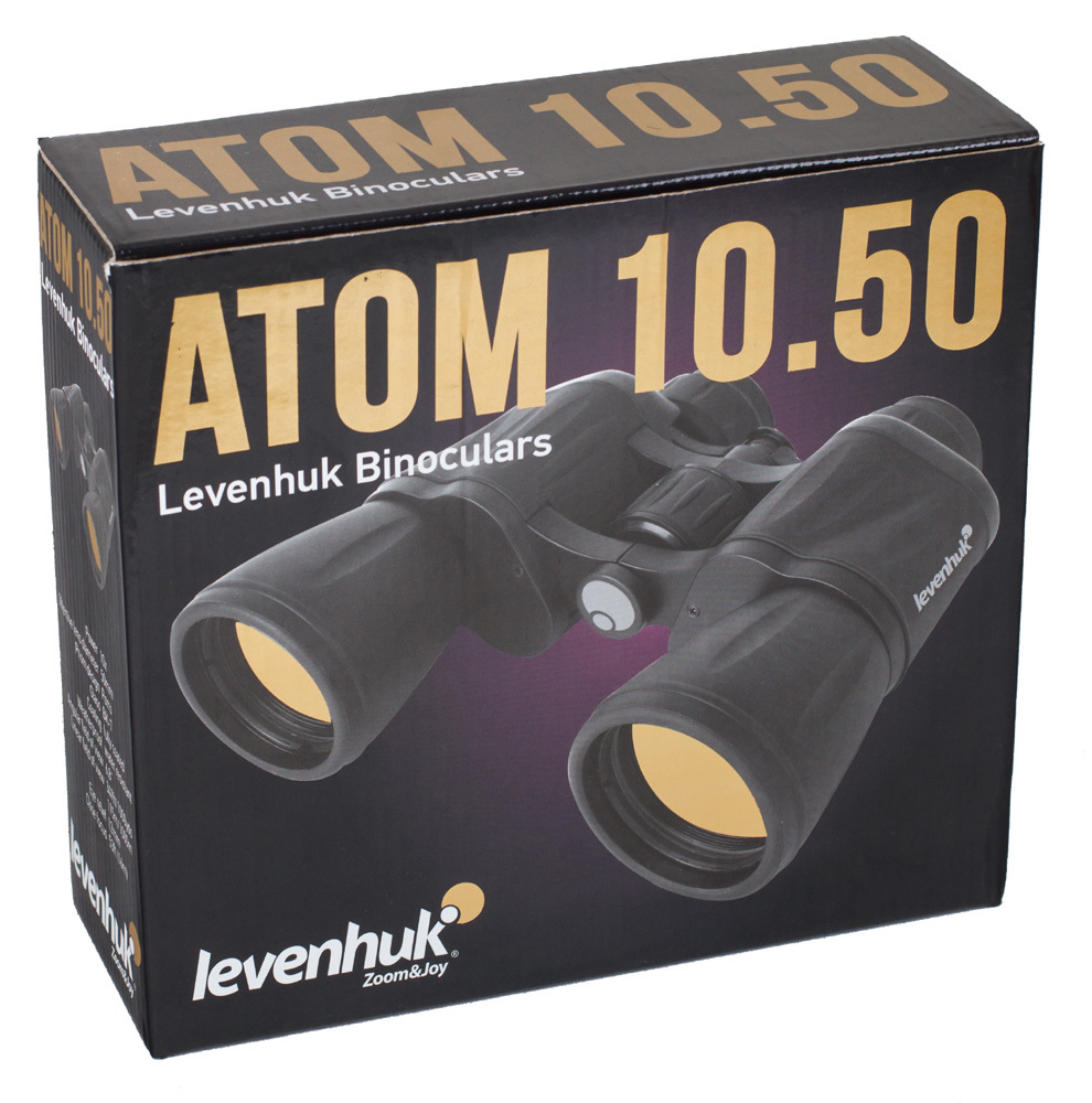 Levenhuk Atom 10x50 Binoclu / Black