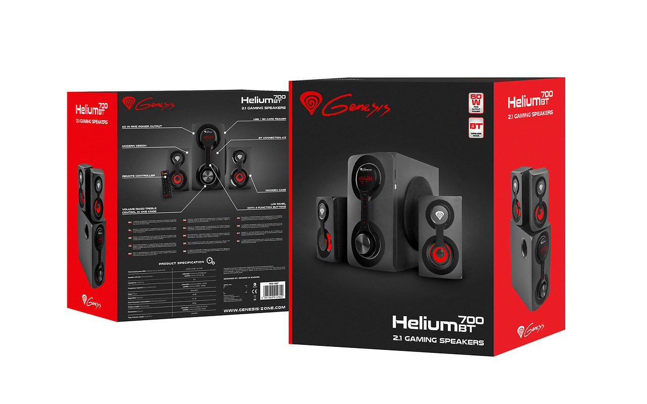 Genesis Helium 700BT 60W 2.1 / Black