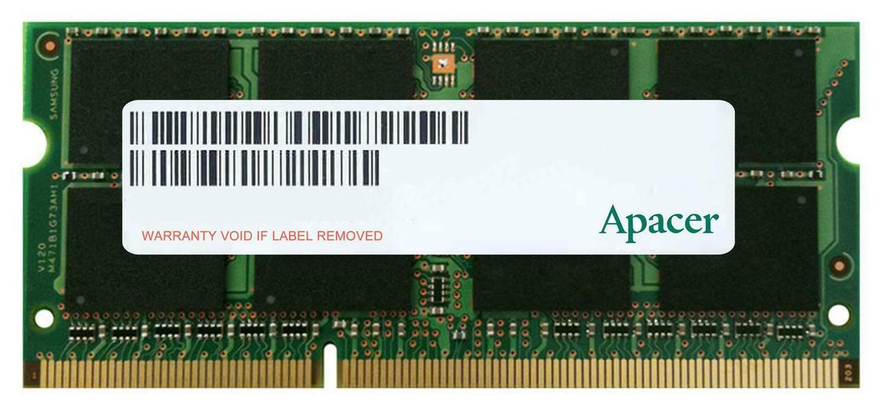 RAM SODIMM Apacer / 4Gb / DDR3 / 1600MHz / PC12800 / CL11 / 1.35V /