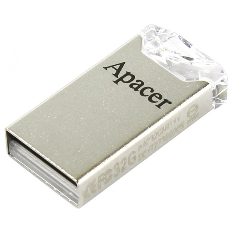 Apacer AH111 32GB USB2.0 Flash Drive AP32GAH111 Transparent