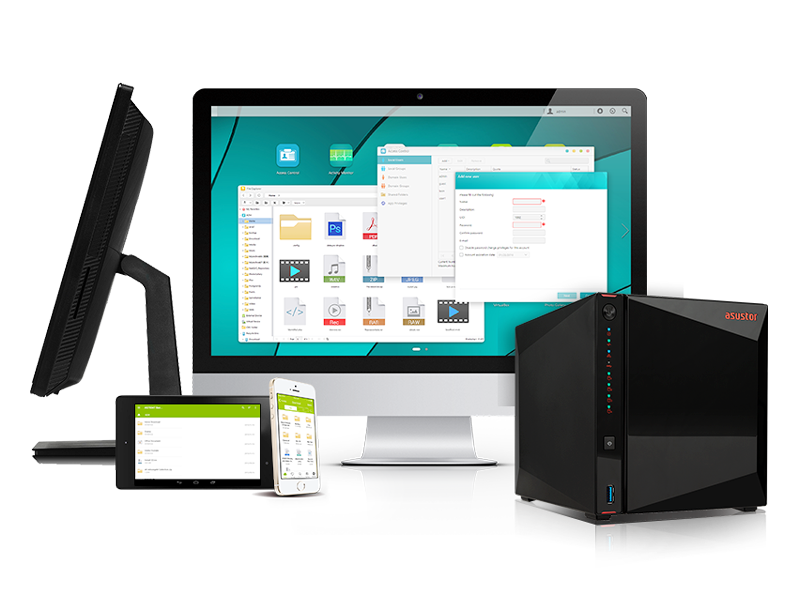 ASUSTOR AS5304T 4-bay NAS Server / Black