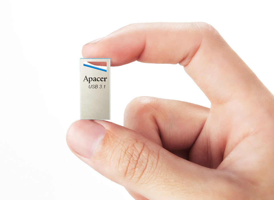 Apacer AH155 32GB USB3.1 Flash Drive AP32GAH155 Silver