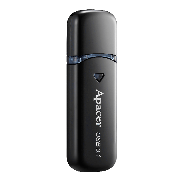 Apacer AH355 64GB USB3.1 Flash Drive AP64GAH355 Black