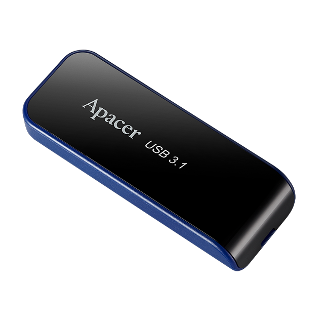 Apacer AH356 64GB USB3.1 Flash Drive AP64GAH356 Black