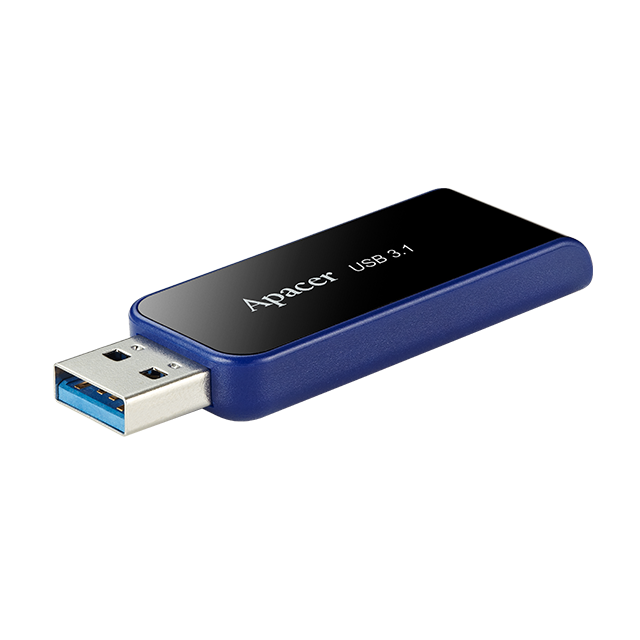 Apacer AH356 64GB USB3.1 Flash Drive AP64GAH356 Black