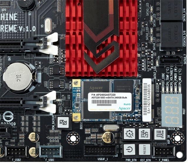 Apacer AP120GAST220-1 .mSATA SSD 120GB