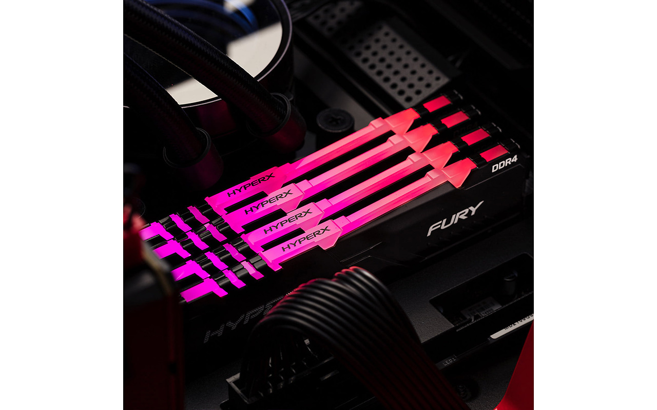 KIT RAM Kingston HyperX FURY HX430C15FB3AK2/32 / 2x16GB / DDR4 / 3000 / PC24000 / CL15 / 1.2V / RGB