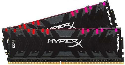 KIT RAM Kingston HyperX Predator RGB HX432C16PB3AK2/32 / 2x16Gb / DDR4 / 3200 / CL16 / 1.35V / RGB